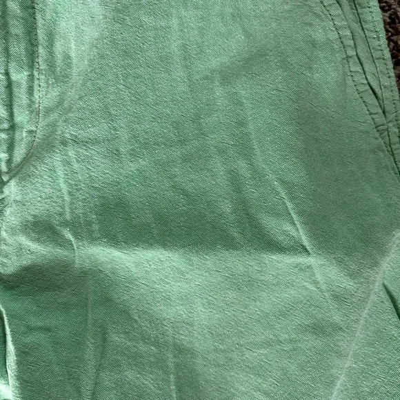 Men’s 34 Tommy Hilfiger Green Flat Front Shorts - Picture 3 of 8